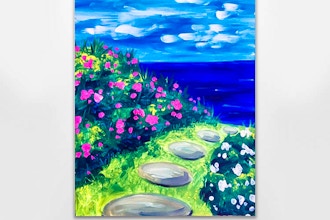Paint Nite: Spring Beach Path (All Ages)